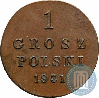 Picture 1 grosz 1831 year KG 