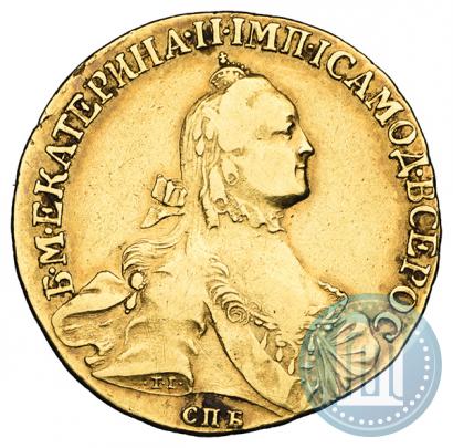 Picture 10 roubles 1764 year СПБ 