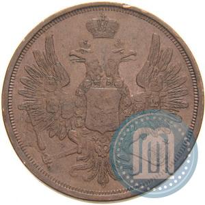 Picture 3 kopecks 1852 year ВМ 