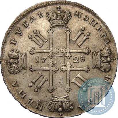 Picture 1 rouble 1728 year  "Type of 1728"