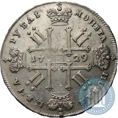 Picture 1 rouble 1729 year  "Type of 1728"