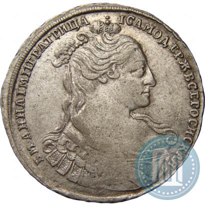 Picture Poltina 1734 year  "Type of 1734"