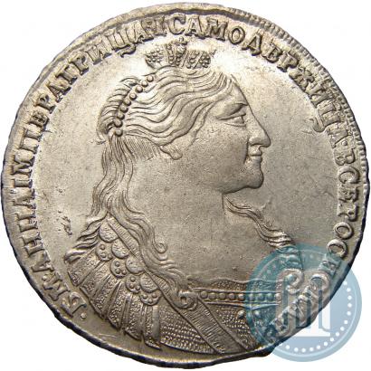 Picture 1 rouble 1737 year  "Type of 1735"