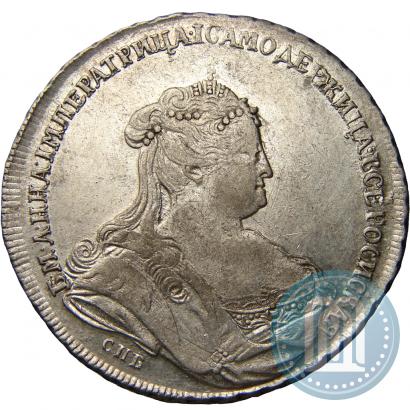 Picture 1 rouble 1738 year СПБ "Petersburg type"