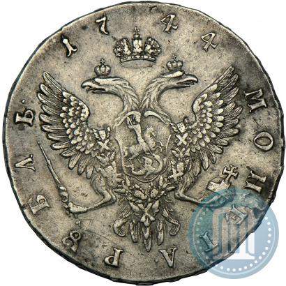 Picture 1 rouble 1744 year ММД 