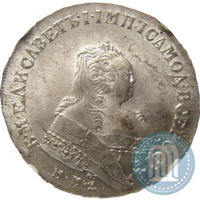 Picture 1 rouble 1749 year ММД 