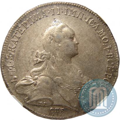 Picture 1 rouble 1773 year СПБ-ЯЧ-Т.I. 