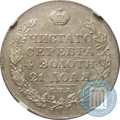 Picture 1 rouble 1818 year СПБ-ПС 