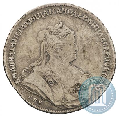 Picture 1 rouble 1739 year СПБ "Petersburg type"