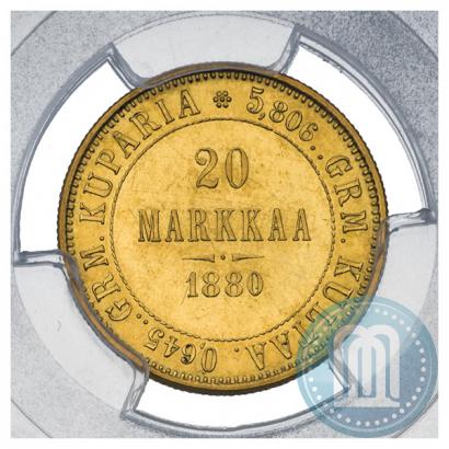 Picture 20 markkaa 1880 year S 