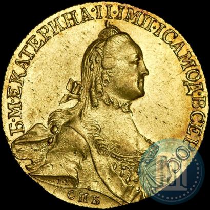 Picture 10 roubles 1764 year СПБ 