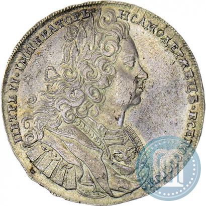 Picture 1 rouble 1727 year  "Moscow type"