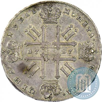 Picture 1 rouble 1727 year  "Moscow type"