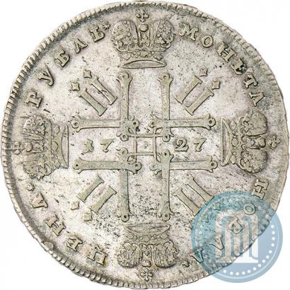 Picture 1 rouble 1727 year  "Moscow type"