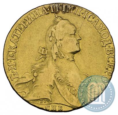 Picture 10 roubles 1764 year СПБ 