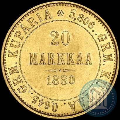 Фото 20 марок 1880 года S 