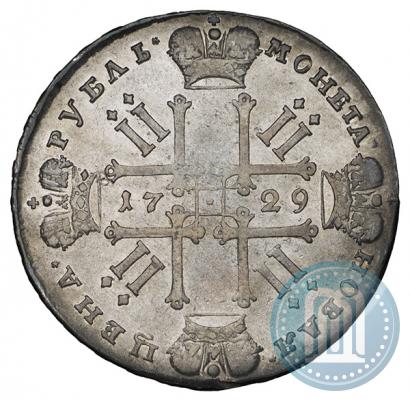 Picture 1 rouble 1729 year  "Type of 1728"