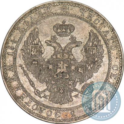 Picture 3/4 roubles - 5 złotych 1834 year MW 