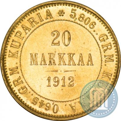 Picture 20 markkaa 1912 year L 