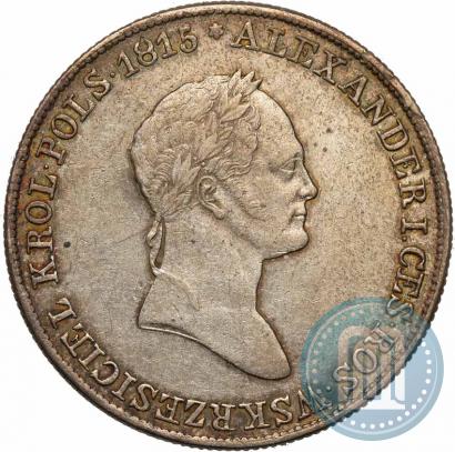 Picture 5 złotych 1834 year KG 