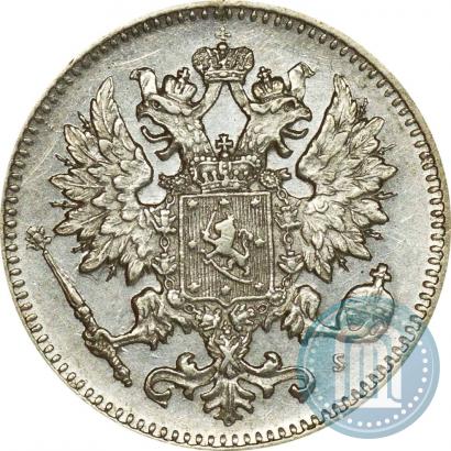 Фото 25 пенни 1873 года S 