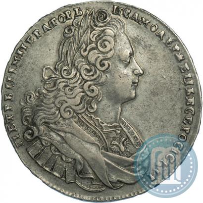 Picture 1 rouble 1727 year  "Moscow type"