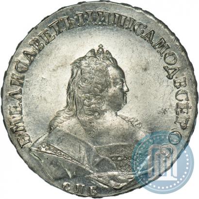 Picture 1 rouble 1742 year СПБ 