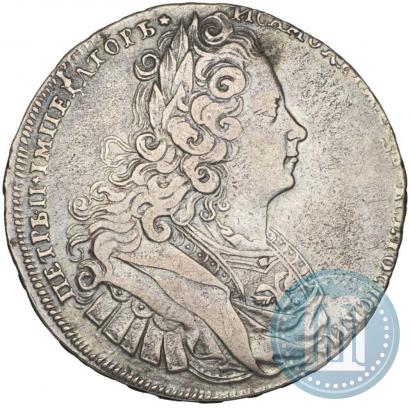 Picture 1 rouble 1727 year  "Moscow type"