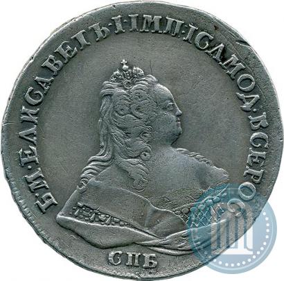 Picture 1 rouble 1742 year СПБ 