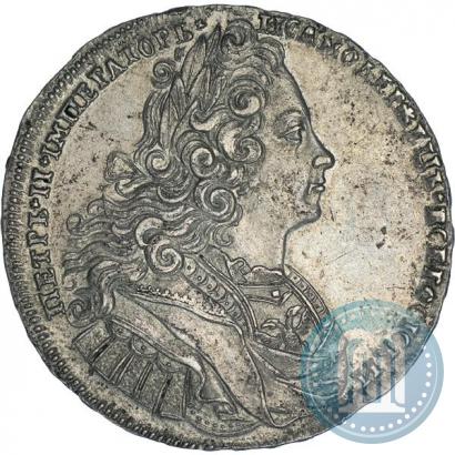 Picture 1 rouble 1727 year  "Moscow type"