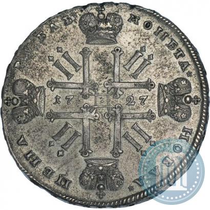 Picture 1 rouble 1727 year  "Moscow type"