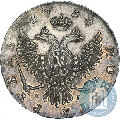 Picture 1 rouble 1754 year ММД-ЕI 