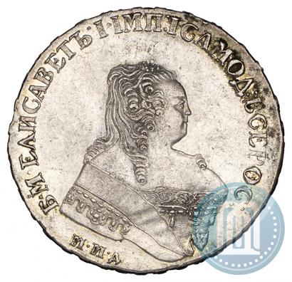 Picture 1 rouble 1750 year ММД 