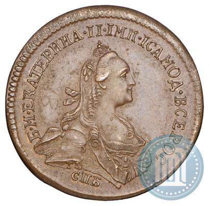 Picture Token Coin 1766 year  "For the court circus festival"