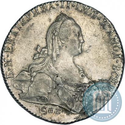 Picture 1 rouble 1772 year СПБ-ЯЧ-Т.И. 