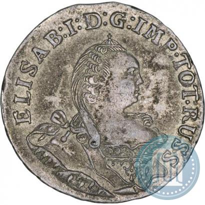 Picture 1/3 Thaler 1761 year  