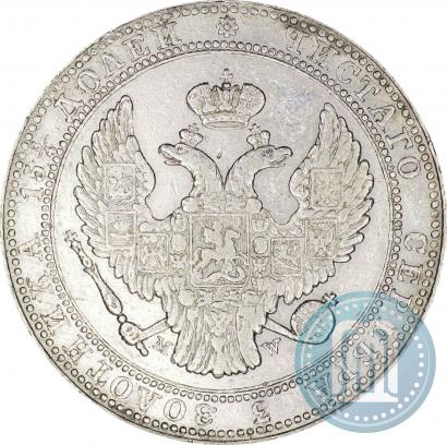 Picture 3/4 roubles - 5 złotych 1835 year MW 