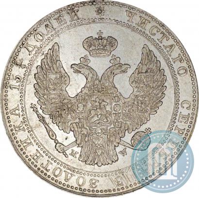 Picture 3/4 roubles - 5 złotych 1836 year MW 