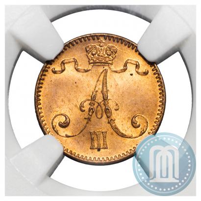 Фото 1 пенни 1888 года  