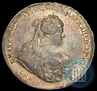 Picture 1 rouble 1739 year СПБ "Petersburg type"