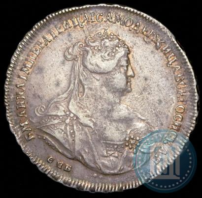 Picture 1 rouble 1740 year СПБ "Petersburg type"