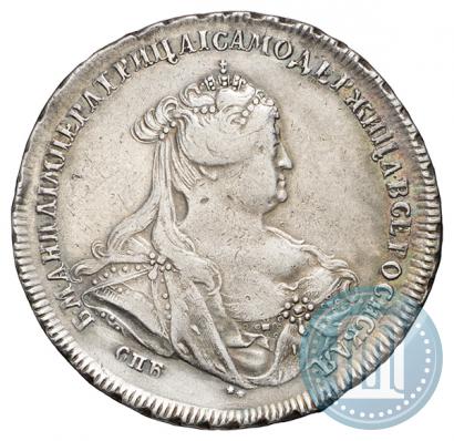 Picture 1 rouble 1740 year СПБ "Petersburg type"