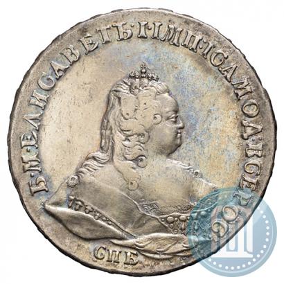 Picture 1 rouble 1742 year СПБ 