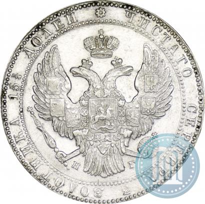 Picture 3/4 roubles - 5 złotych 1834 year НГ 