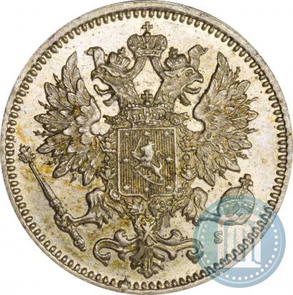 Фото 25 пенни 1873 года S 