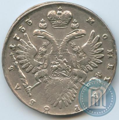 Picture 1 rouble 1733 year  