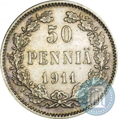 Picture 50 pennia 1911 year L 