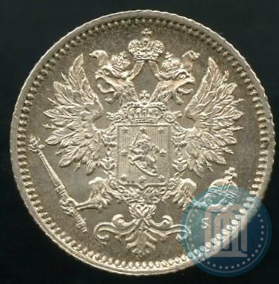 Picture 25 pennia 1873 year S 