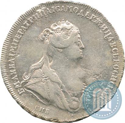 Picture 1 rouble 1740 year СПБ "Petersburg type"