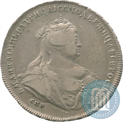 Picture 1 rouble 1740 year СПБ "Petersburg type"